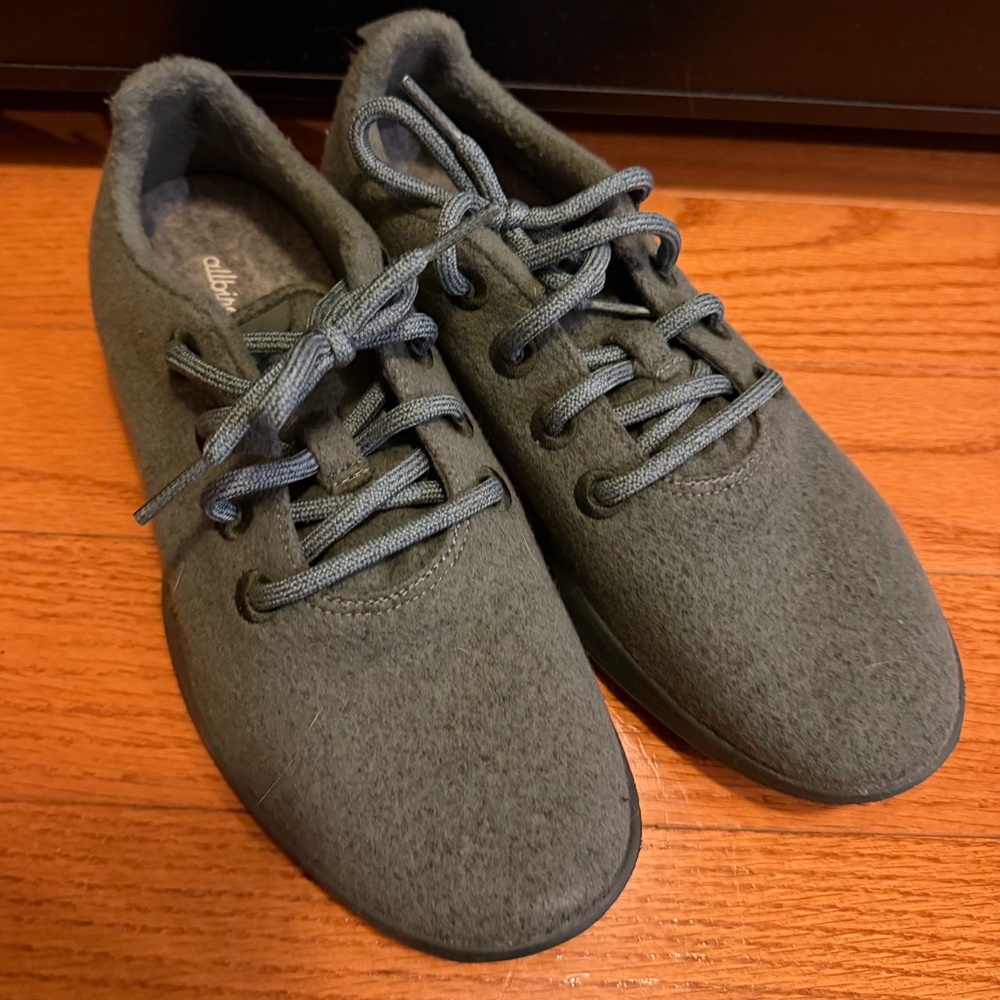 Green allbirds Wool Runners